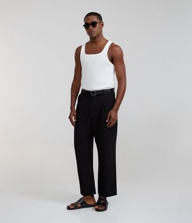 Musculosa en Rib con Textura Acanalada 2