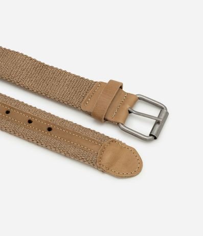 Cinto Elástico con Detalle Rústico en Yute 4