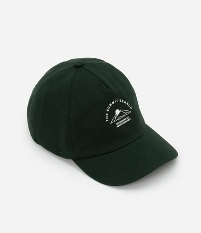 Gorra Infantil Asa Curva con Estampa Montañas - Talle único