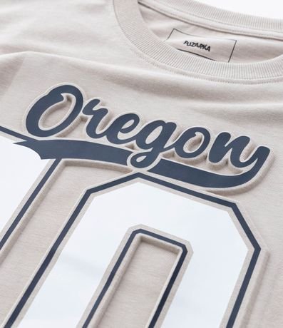 Remera Infantil con Estampado Lettering Oregon 10 – Talle 5 a 14 años 5