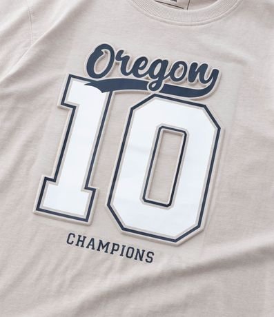 Remera Infantil con Estampado Lettering Oregon 10 – Talle 5 a 14 años 6