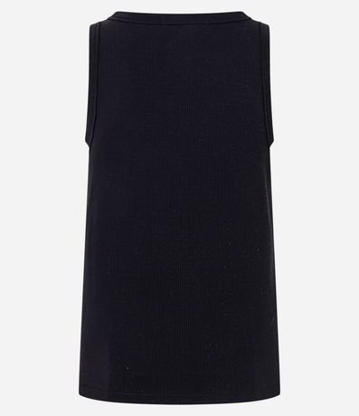 Musculosa en Rib con Textura Acanalada 7