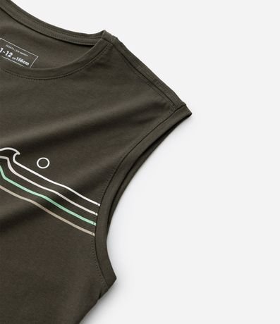 Musculosa Infantil con Estampa Rayas - Talle 5 a 14 años 4