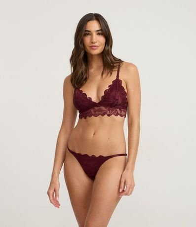 Soutien Top en Encaje Floral 2