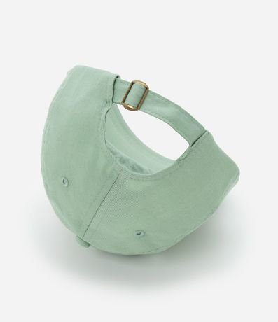 Gorra de Visera Curva en Sarga con Bordado Good Days Ahead 3