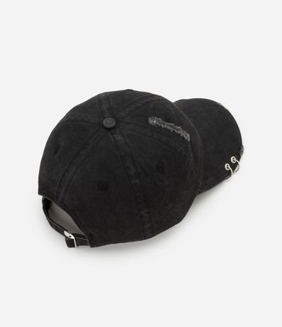 Gorra Aba Curva en Sarga con Argollas 2