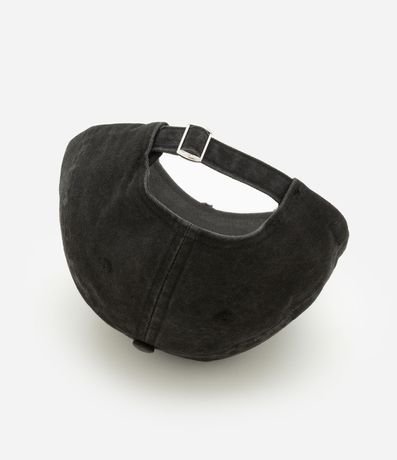 Gorra Aba Curva en Sarga con Argollas 3