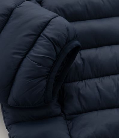 Campera Infantil Puffer en Microfibra con Capucha – Talle 5 a 16 años 4