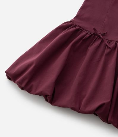 Vestido Infantil en Viscolino con Pollera Balonê – Talle 5 a 14 años 6
