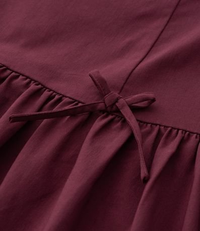 Vestido Infantil en Viscolino con Pollera Balonê – Talle 5 a 14 años 7