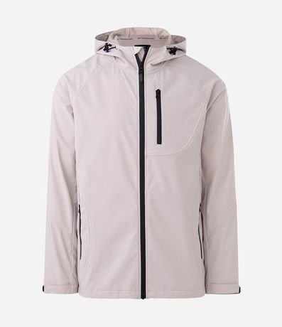 Campera Deportiva Tecnológica Resistente al Agua con Capucha 6