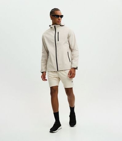 Campera Deportiva Tecnológica Resistente al Agua con Capucha 4