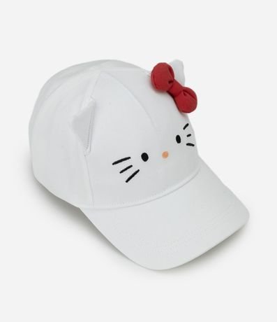 Gorra Infantil en Algodón con Orejitas 3D Hello Kitty