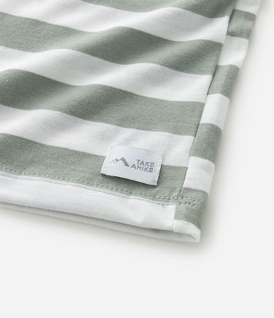 Remera Infantil Comfort con Estampa de Rayas  - Talle 5 a 14  Anos 5