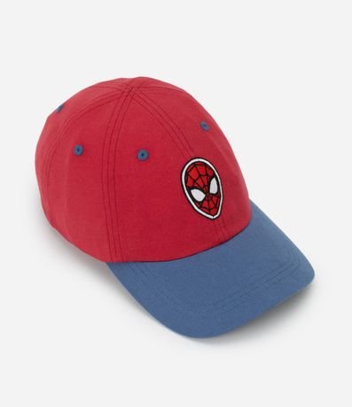 Gorra Infantil en Sarga con Bordado Hombre-Araña – Talle U
