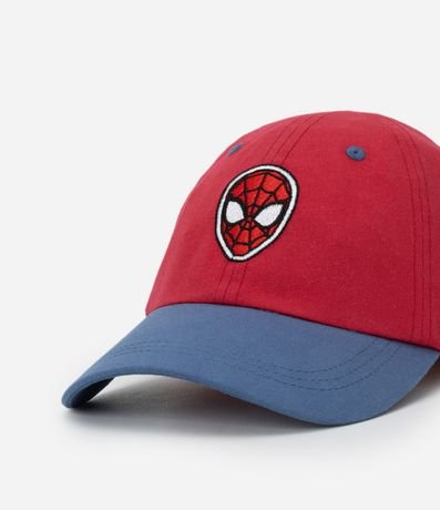 Gorra Infantil en Sarga con Bordado Hombre-Araña – Talle U 5