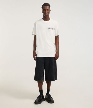 Remera en Algodón con Estampa Pombo de Skate 2