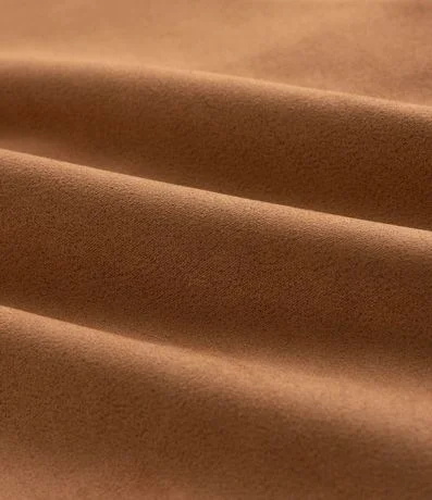 Camisa en Gamuza con Mangas Largas y Pequeño Bolsillo 3