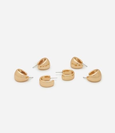 Kit 03 Caravanas Argollas Bolds 2