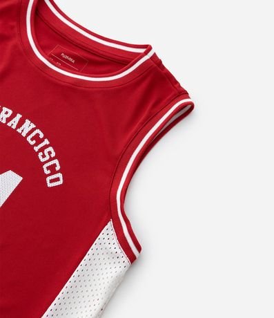 Musculosa Infantil de Basquet San Francisco - Talle 5 a 14 años 5