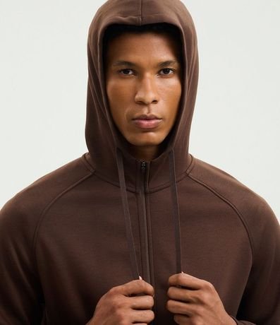 Saco Tech Fleece Deportivo con Capucha y Cremallera 3