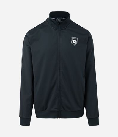 Saco en Helanca Deportiva con Rayas en los Hombros 5