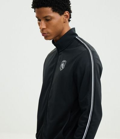 Saco en Helanca Deportiva con Rayas en los Hombros 3