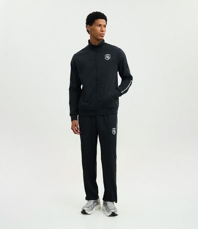 Pantalón Deportiva en Helanca con Rayas Laterales