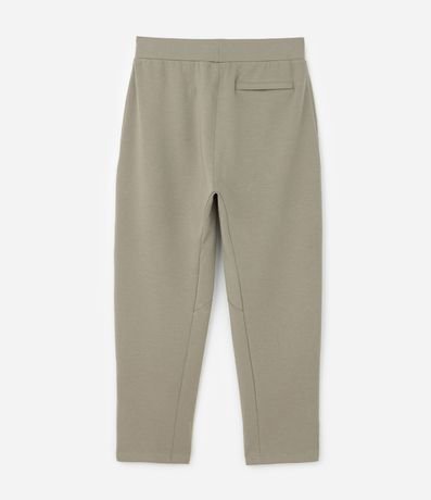 Pantalón Recto Deportivo en Algodón Tecnológico 6