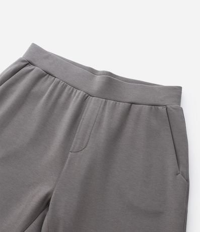 Pantalón Recto Deportivo en Algodón Tecnológico 9