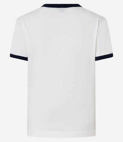 Blusa Baby Look en Algodón con Estampado Vacances Santorini 6