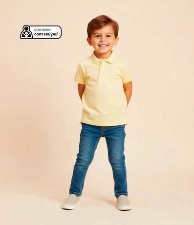 Remera Polo Infantil con Bordado - Talle 1 a 5 años