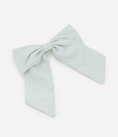 Pinza para el Pelo de Lazo con Rayas