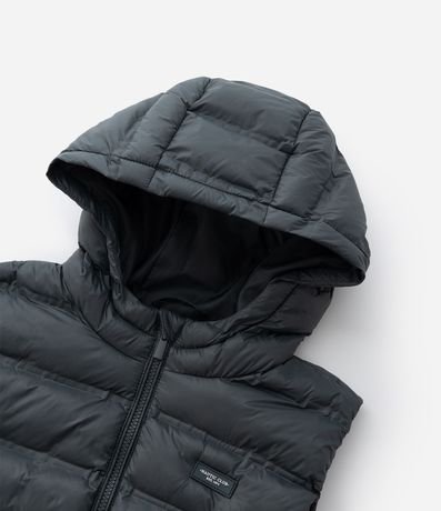 Chaleco Infantil con Capucha y Cremallera Delantera - Talle 5 A 14 años 8