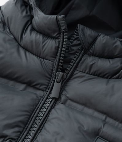 Chaleco Infantil con Capucha y Cremallera Delantera - Talle 5 A 14 años 6