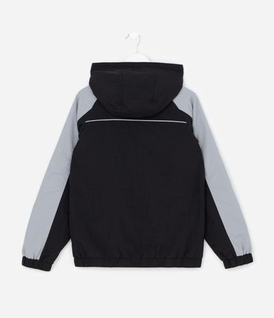 Campera Infantil en Microfibra con Recortes - Talle 5 a 14 2