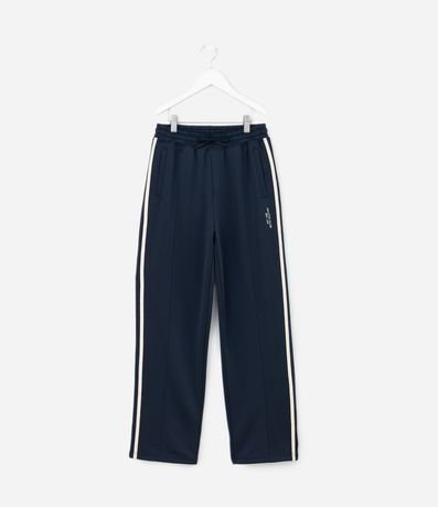 Pantalón en Algodón con Rayas Laterales y Cintura Ajustable – Talle 5 a 14 años 1