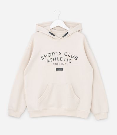 Saco Infantil en Tech Fleece con Capucha y Bolsillo Canguro – Talle 5 a 14 años 1