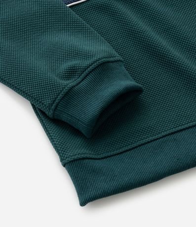 Saco Infantil con Cuello Polo y Recortes Deportivos – Talle 5 a 14 años 4