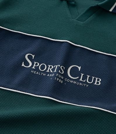 Saco Infantil con Cuello Polo y Recortes Deportivos – Talle 5 a 14 años 6