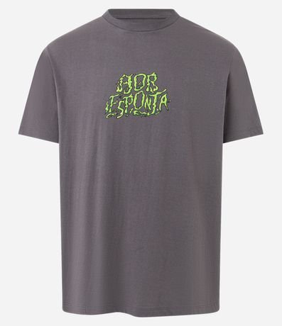 Remera Comfort en Media Malla con Estampa Bob Esponja 5