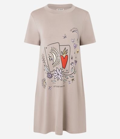 Camisón en Viscolycra con Estampa Mística 3