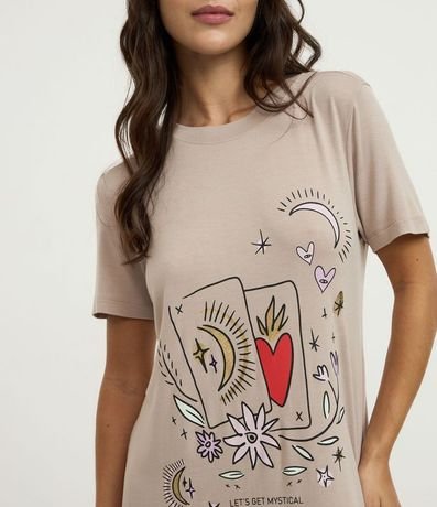 Camisón en Viscolycra con Estampa Mística 2