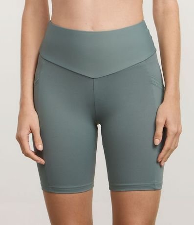 Bermuda Deportiva en Poliamida con Cintura Ancha 2