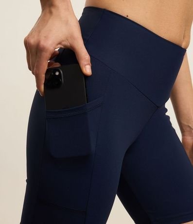 Bermuda Deportiva en Poliamida con Cintura Ancha 3