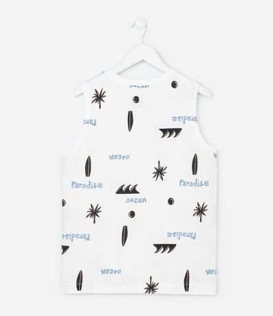 Musculosa Infantil con Estampa Tropical - Talle 5 a 14 años 2