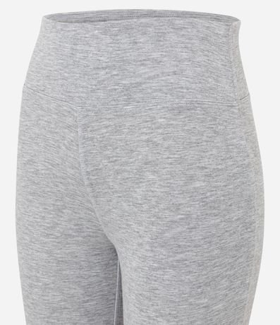 Pantalón Flare en Microfibra Melange 2