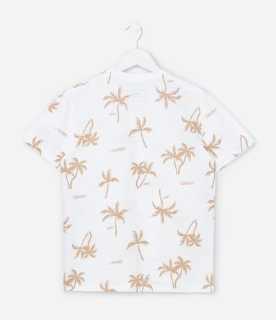 Remera Infantil con Estampa de Mini Íconos de Playa - Talle 5 a 14  Anos 3