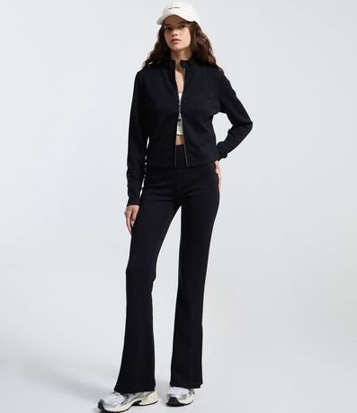 Saco en Modal con Recortes y Cierre por Cremallera 2