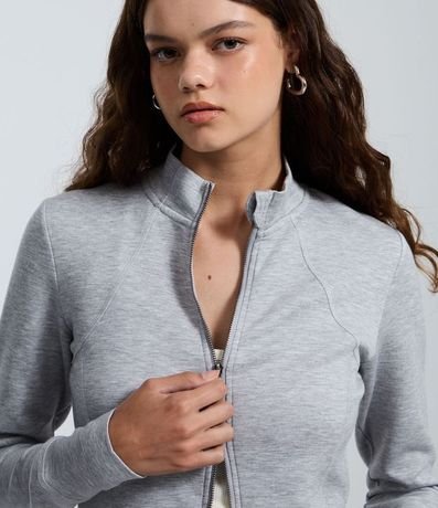 Saco en Modal con Recortes y Cierre por Cremallera 3